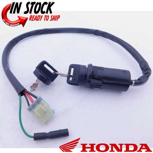 GENUINE HONDA IGNITION KEY SWITCH 1997 - 2014 TRX250 Recon TRX250EX OEM